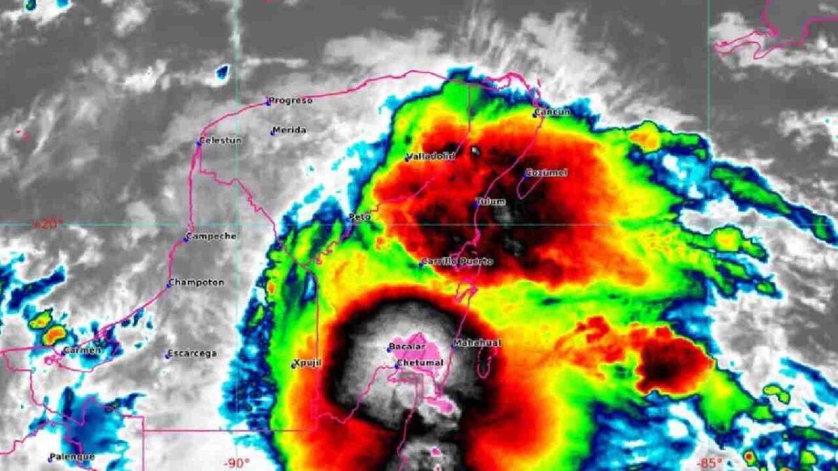 Siguen las lluvias. El clima en Quintana Roo.