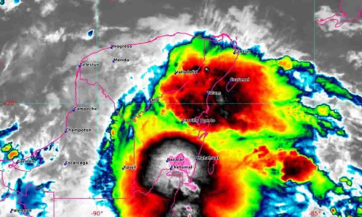 Siguen las lluvias. El clima en Quintana Roo.
