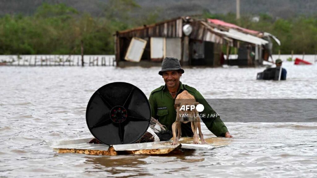 Paso de Melissa por Cuba.