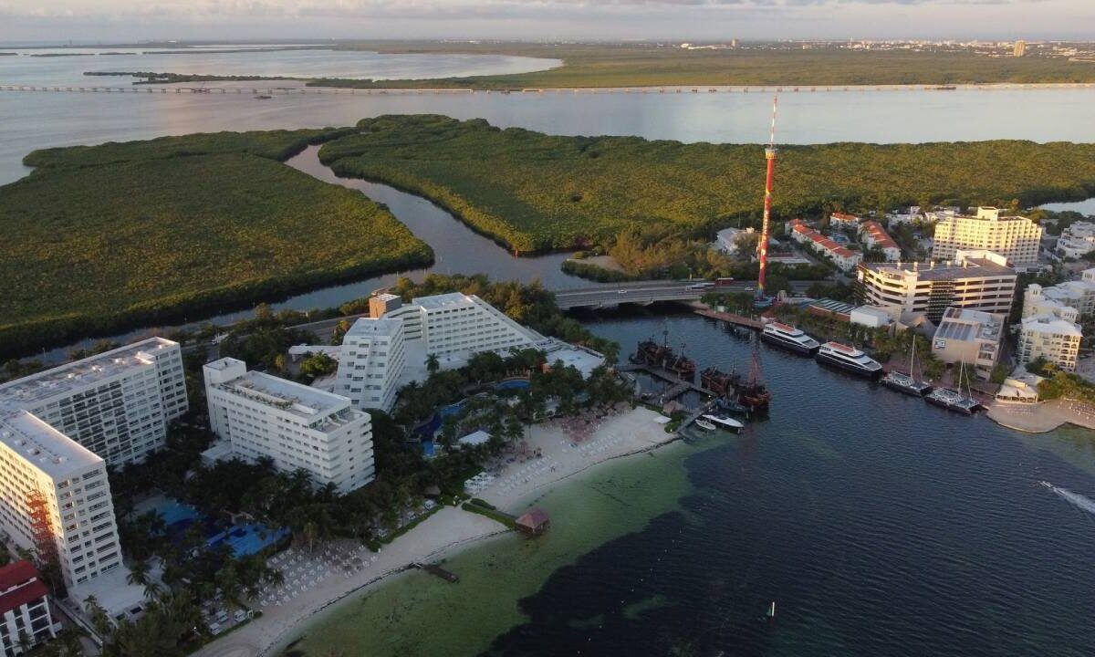 Laguna Nichupté.