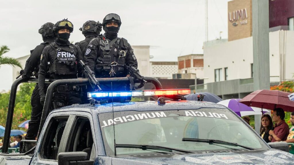 Seguridad en Cancún.