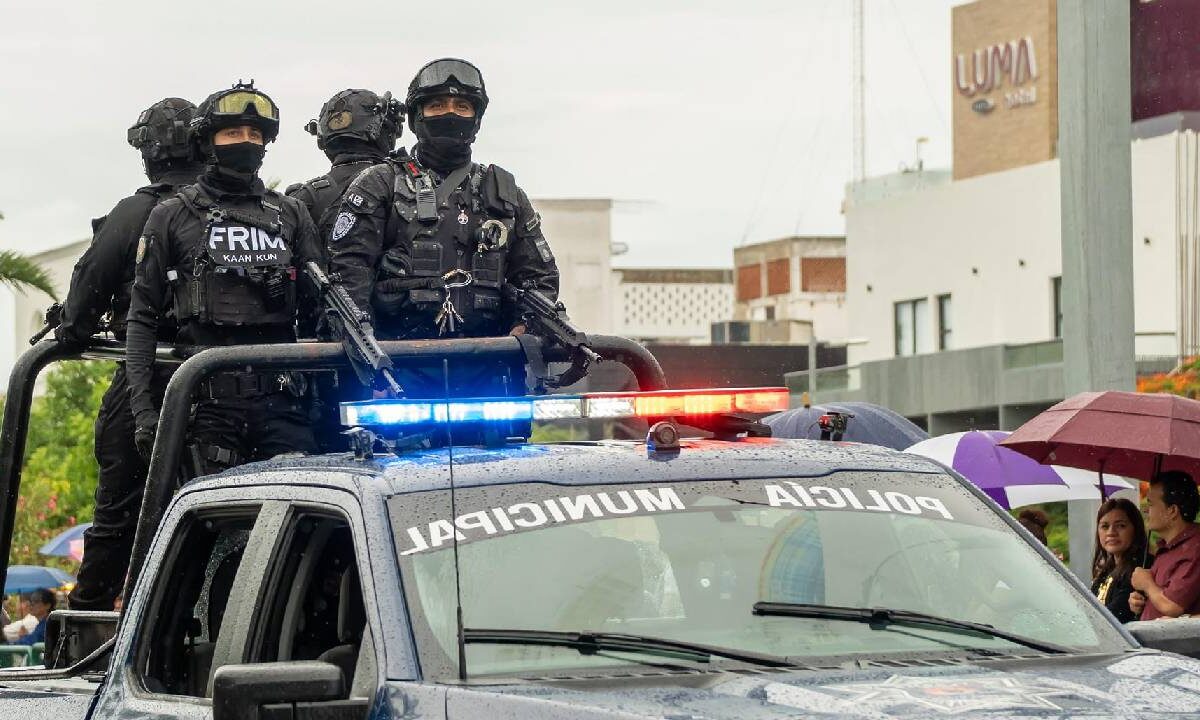 Seguridad en Cancún.