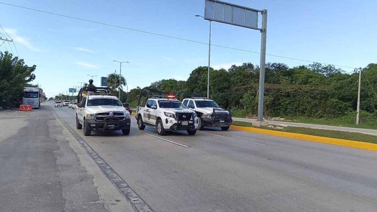 Operativo Carrusel en Cancún.