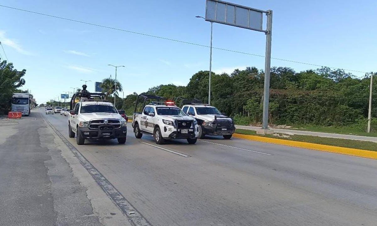 Operativo Carrusel en Cancún.