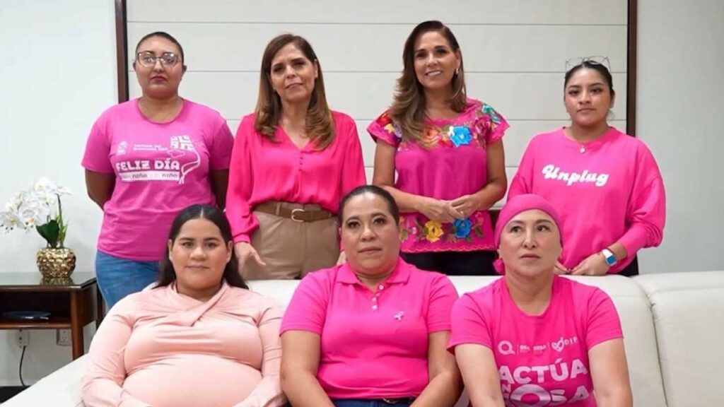 Campaña de prevención del cáncer de mama.