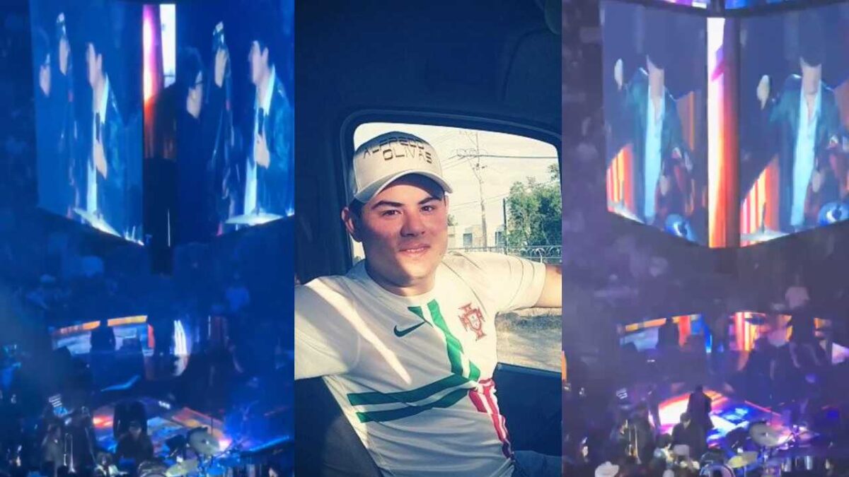 Alfredo Olivas terminó su concierto en Pachuca.