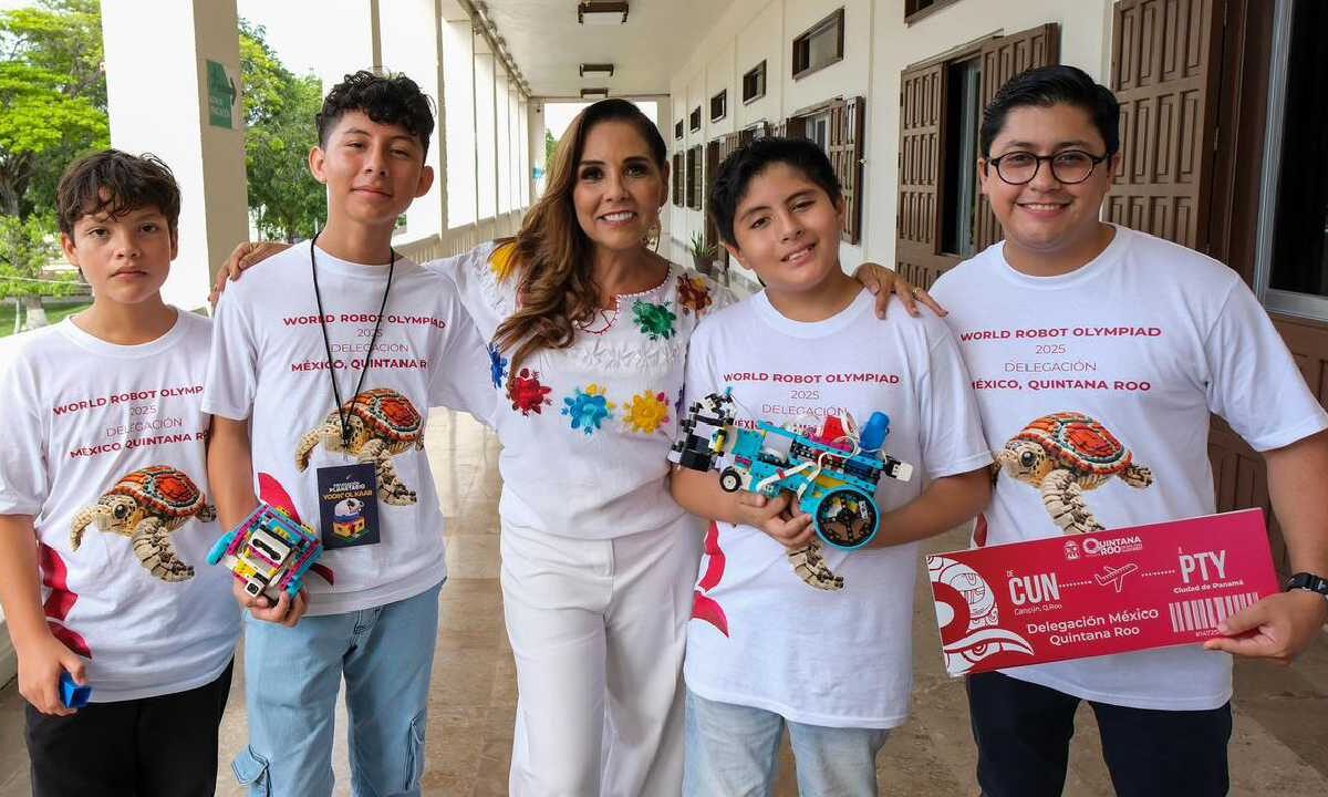 Estudiantes de Quintana Roo participarán en competencia de robótica.
