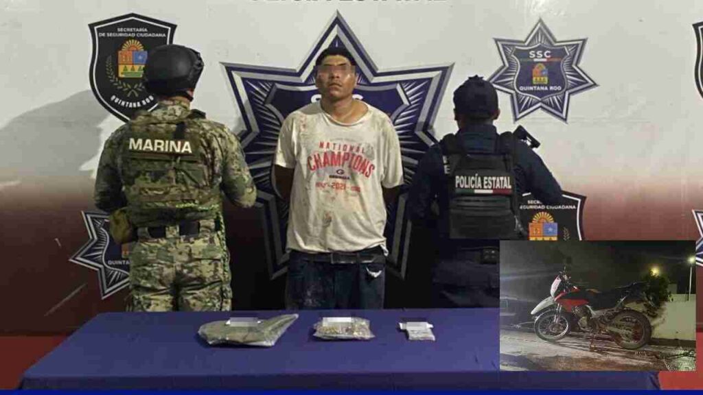 Frenan carrera delictiva de un presunto ladrón.