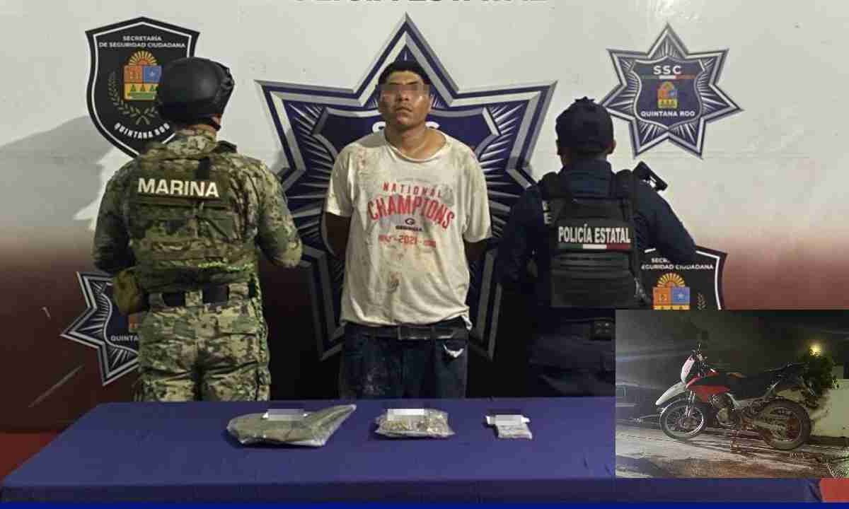 Frenan carrera delictiva de un presunto ladrón.
