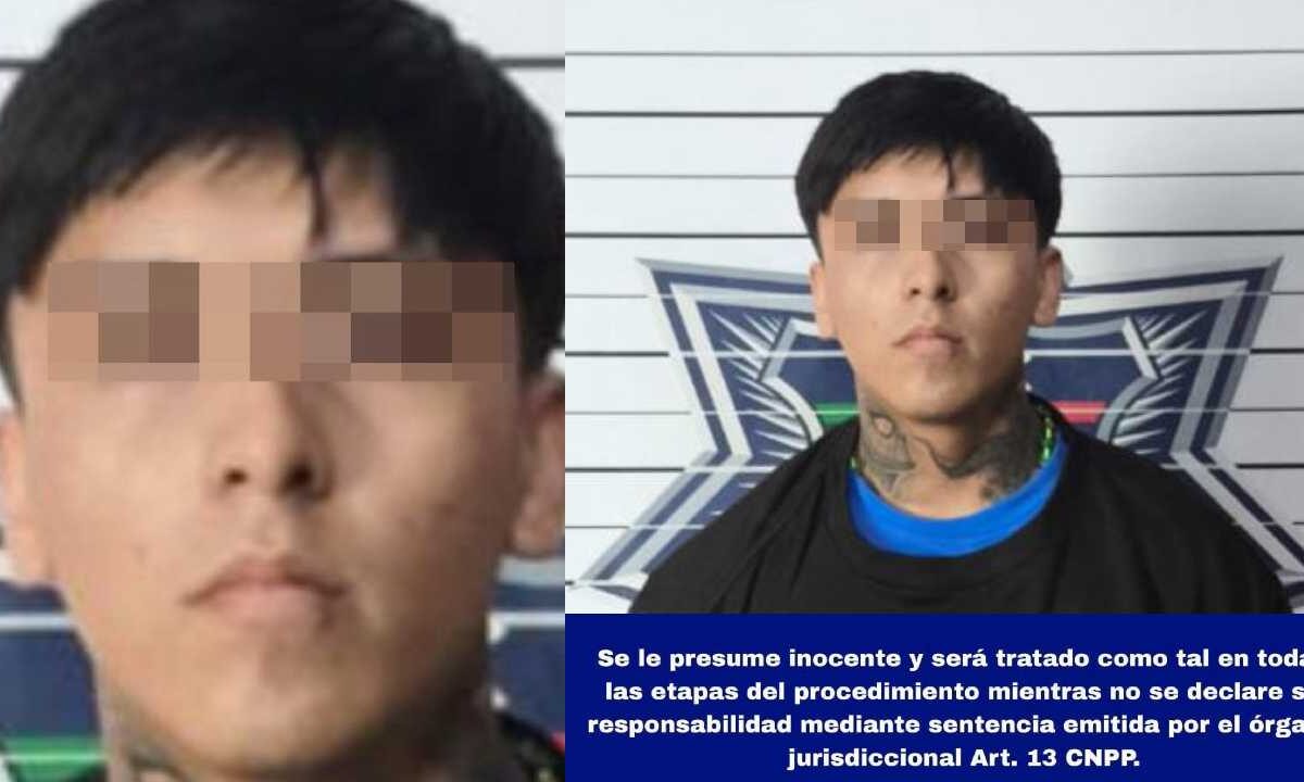 La policía detuvo al sujeto.