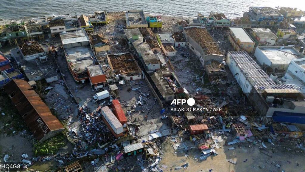 Huracán Melissa dejó daños.