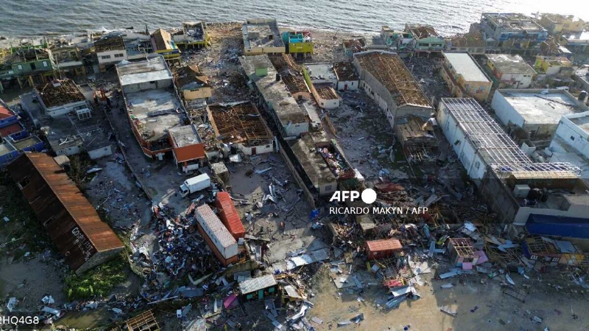 Huracán Melissa dejó daños.