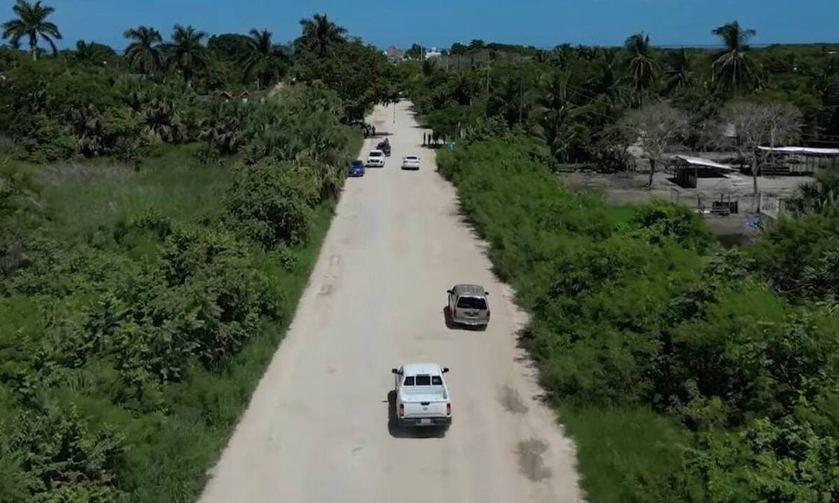 Carretera a Chiquilá.
