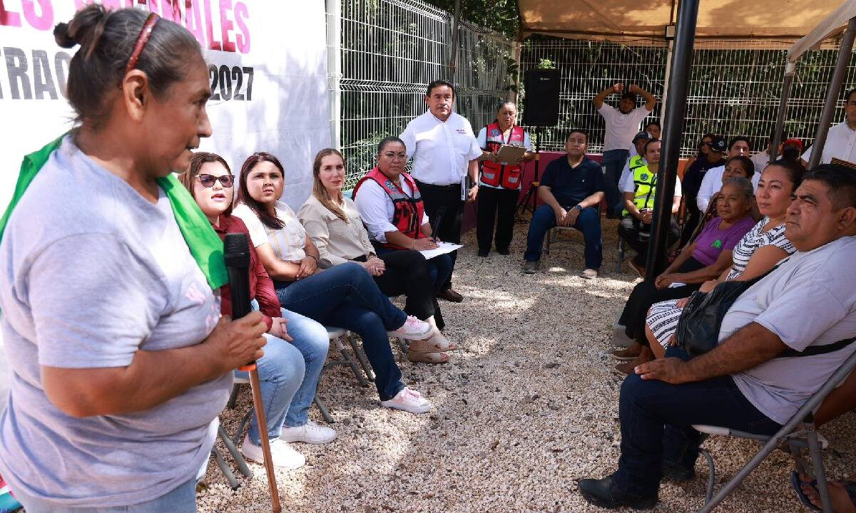 Participación ciudadana en Isla Mujeres.