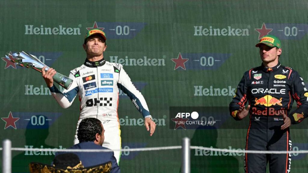 Lando Norris, el ganador.