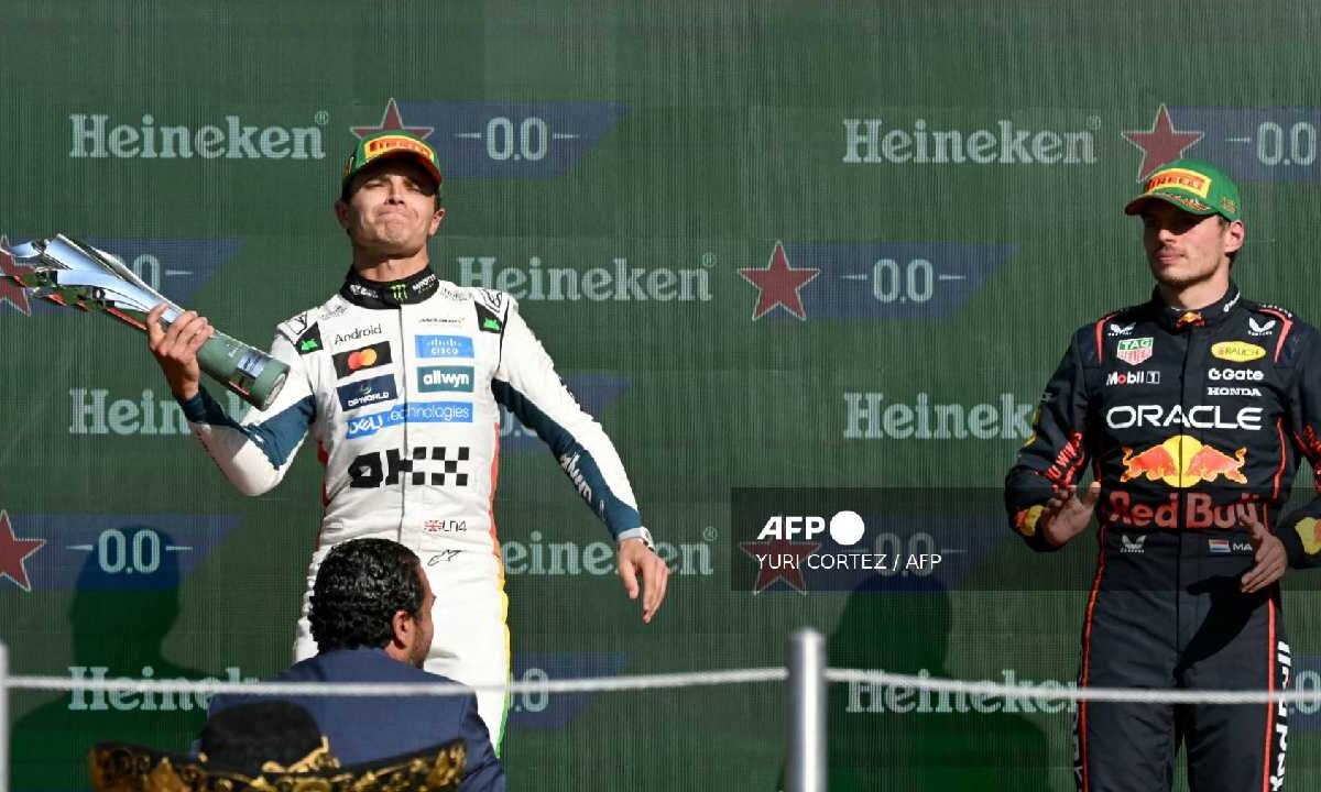 Lando Norris, el ganador.