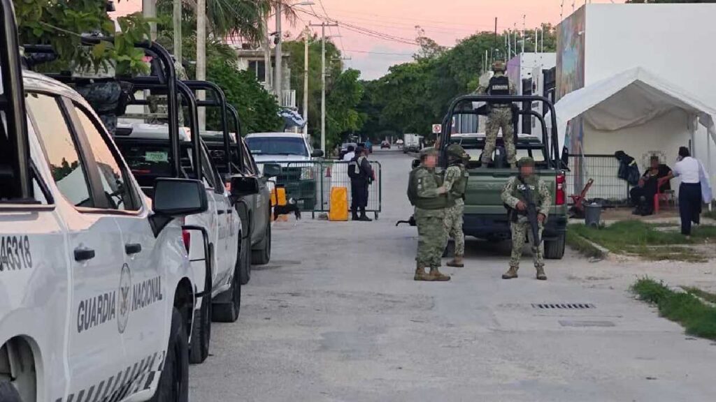 Operativo en la cárcel.