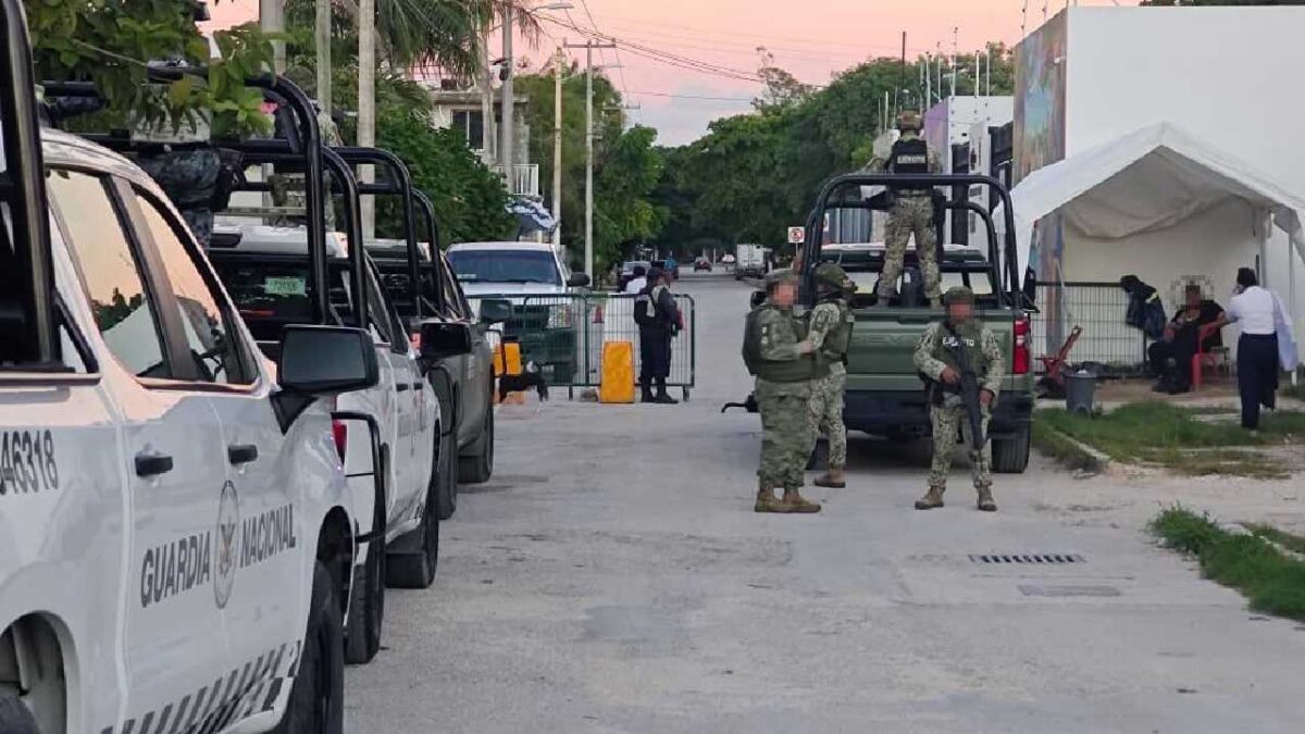 Operativo en la cárcel.