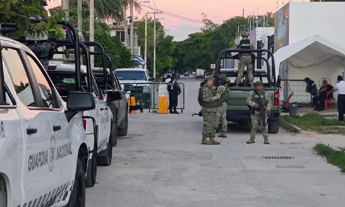 Operativo en la cárcel.