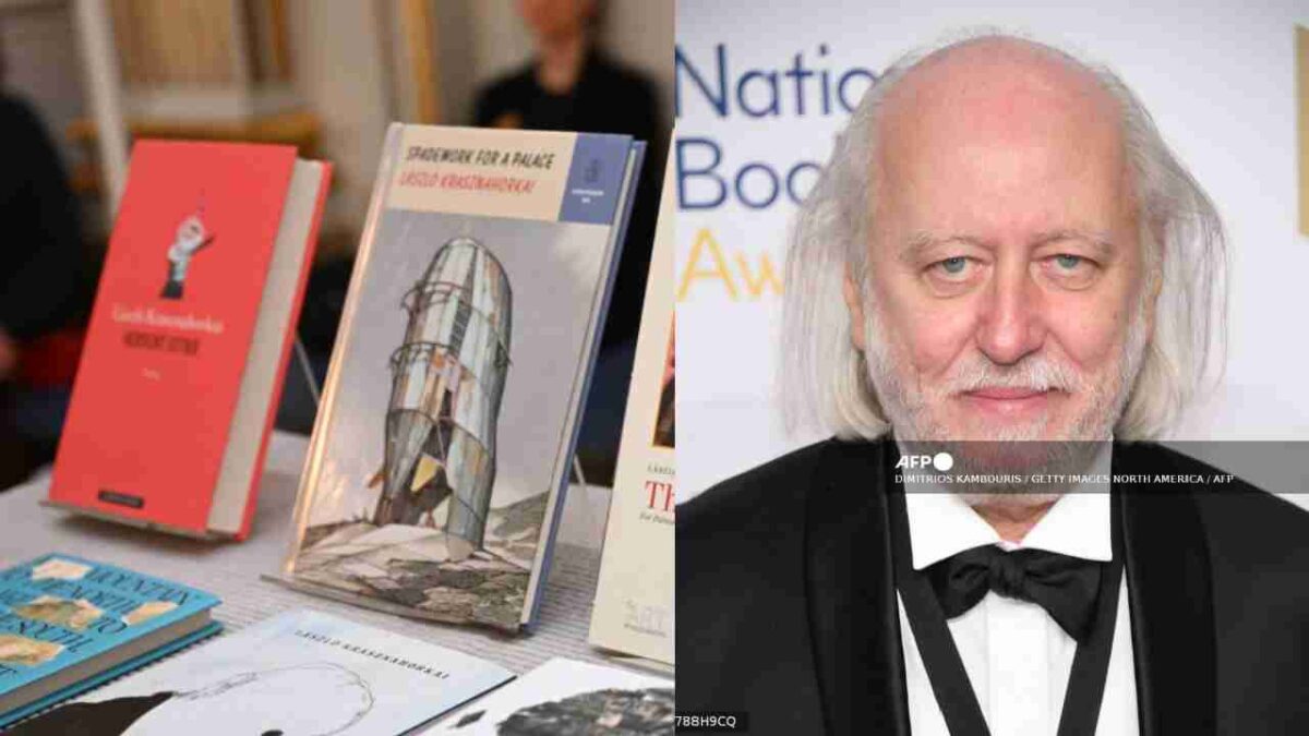 Escritor húngaro Laszlo Krasznahorkai.