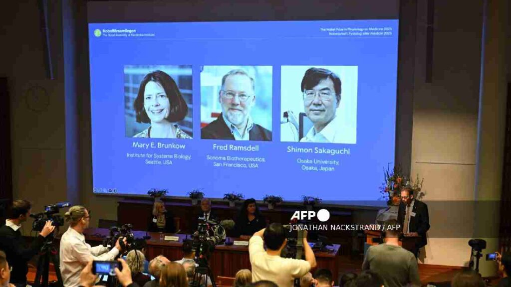 Dan a conocer a los ganadores del Nobel de Medicina.