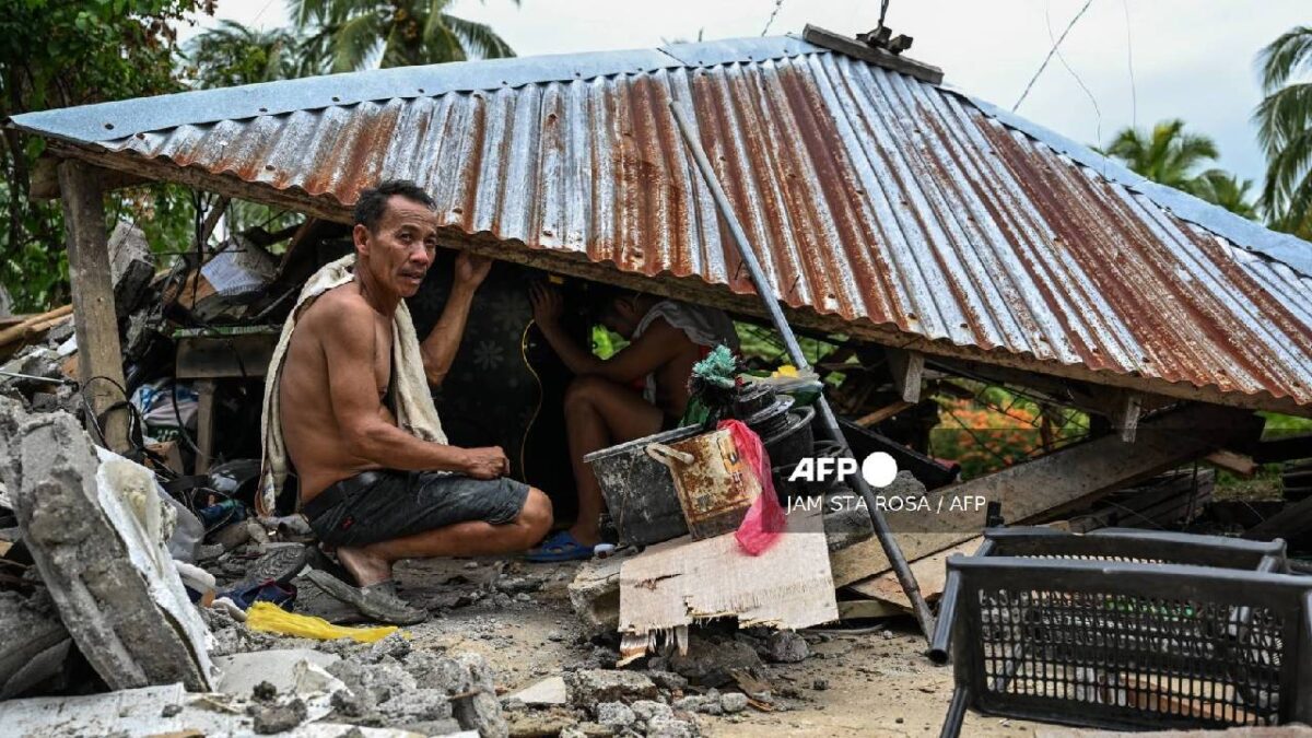 Otro sismo azota Filipinas.