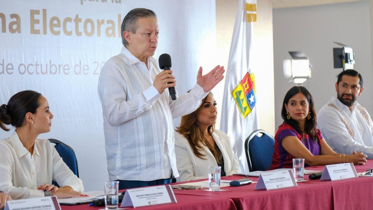 Primera audiencia pública sobre la reforma electoral en México.