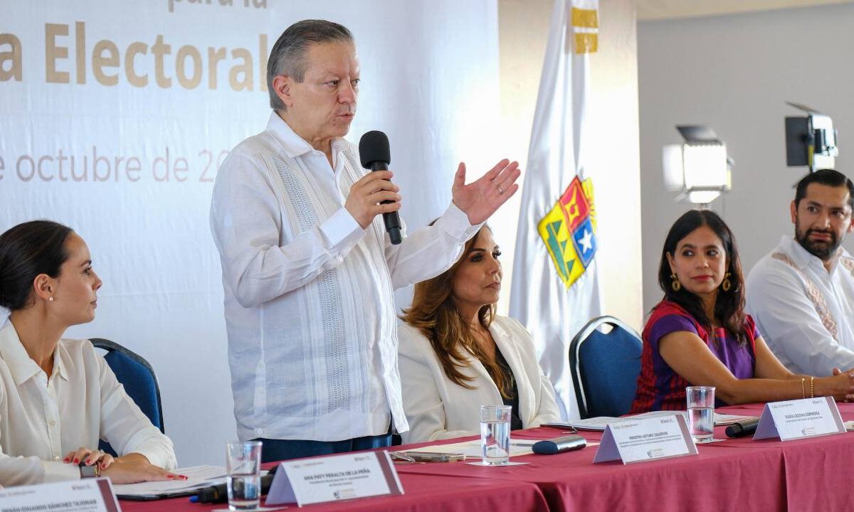 Primera audiencia pública sobre la reforma electoral en México.