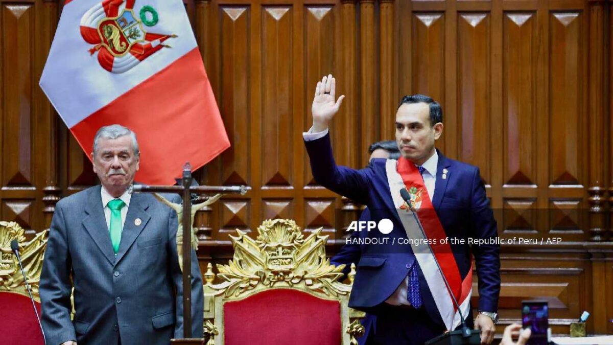 Nuevo presidente en Perú.