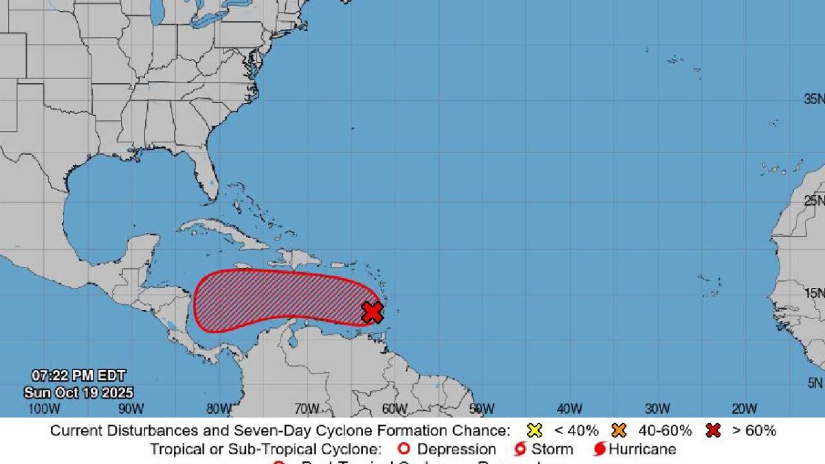 Vigilancia en el mar Caribe.