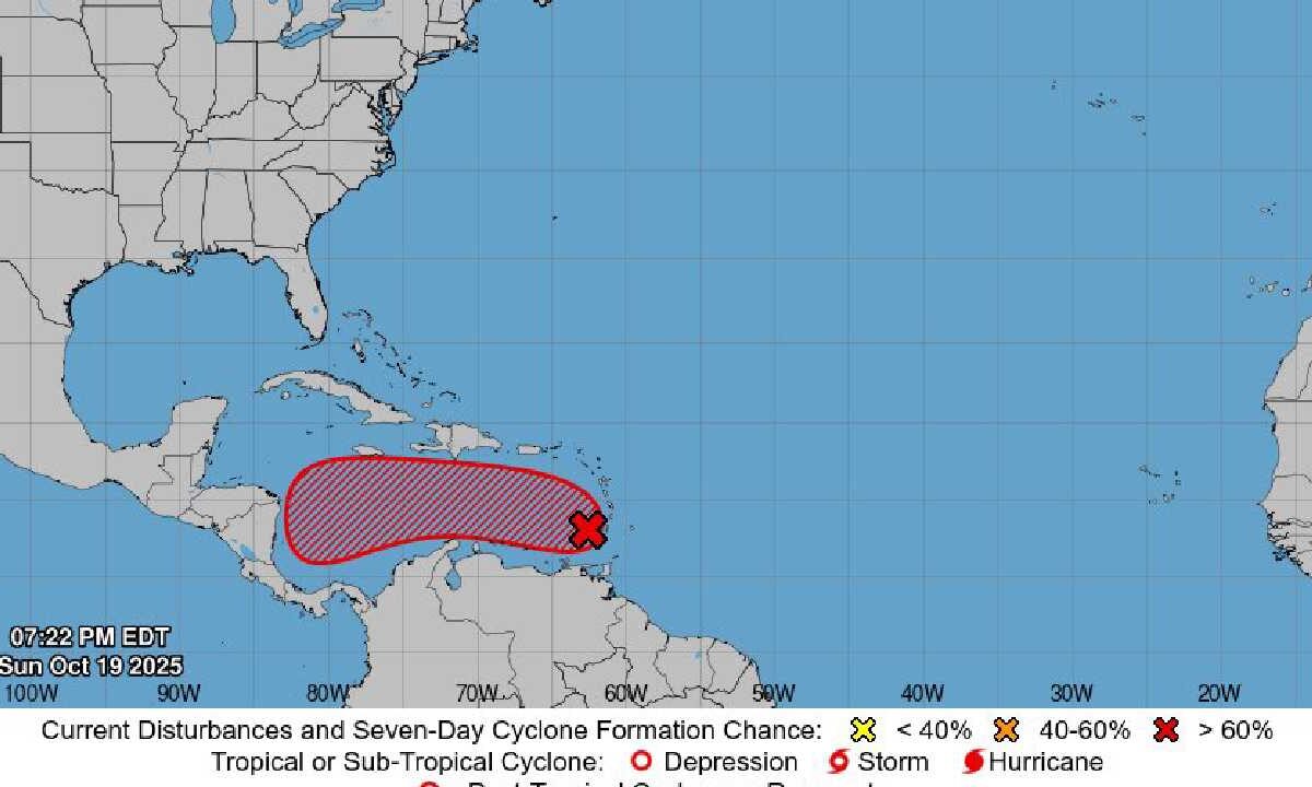Vigilancia en el mar Caribe.