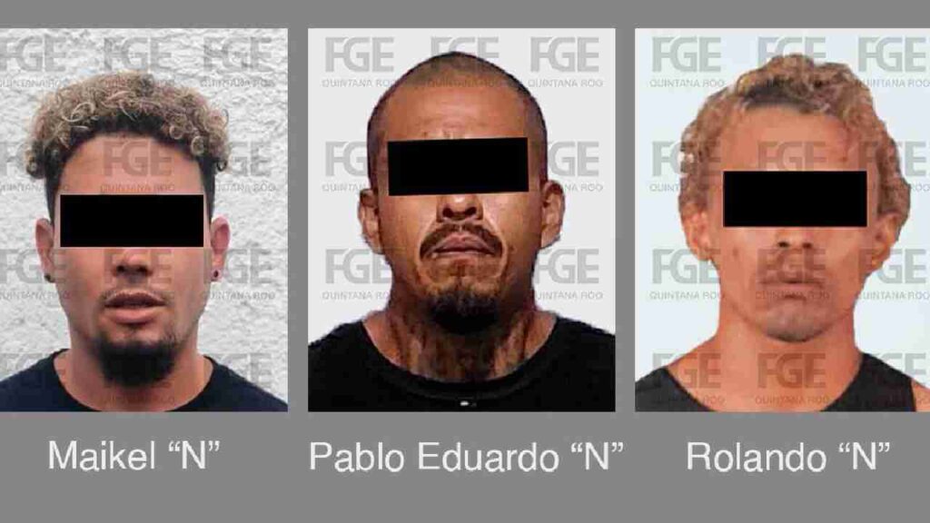 Los detenidos fueron vinculados a proceso.