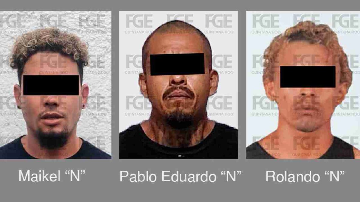 Los detenidos fueron vinculados a proceso.