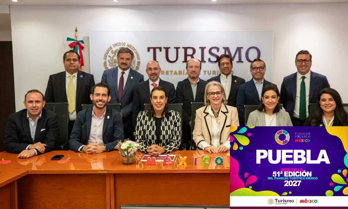 Tianguis Turístico 2027 será en Puebla.