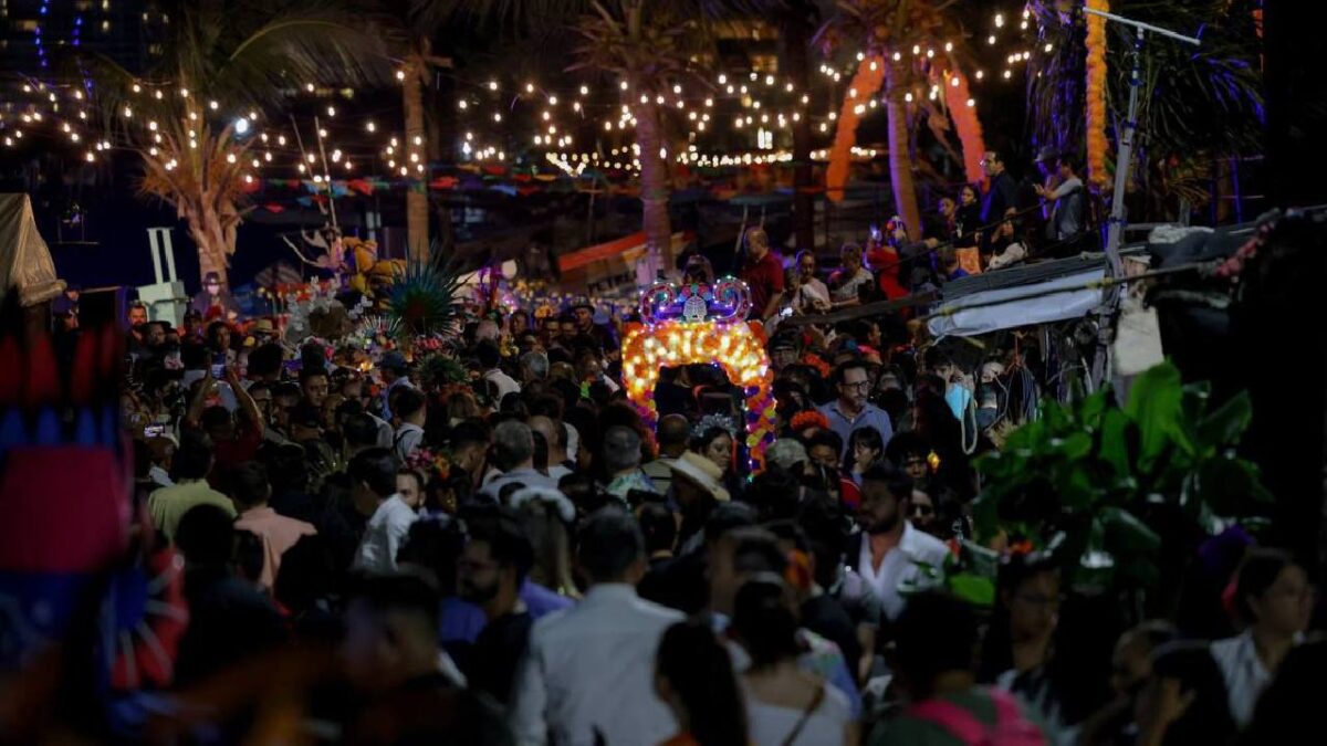 Día de Muertos en Cancún.
