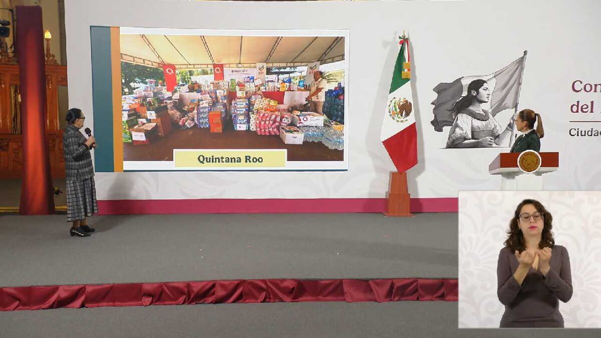 Quintana Roo ayuda a otros estados.