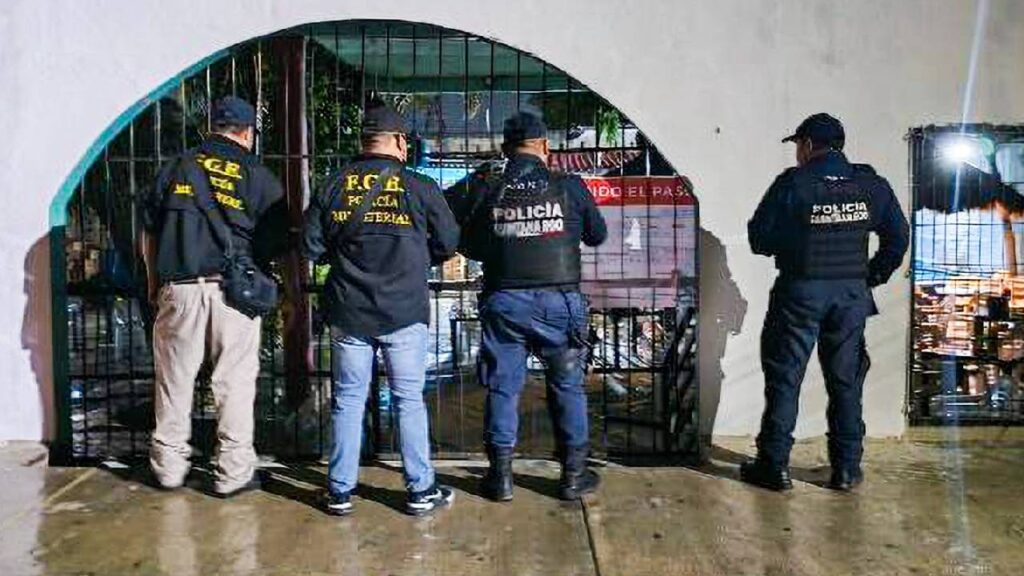 Rescate de víctimas de trata en Quintana Roo.