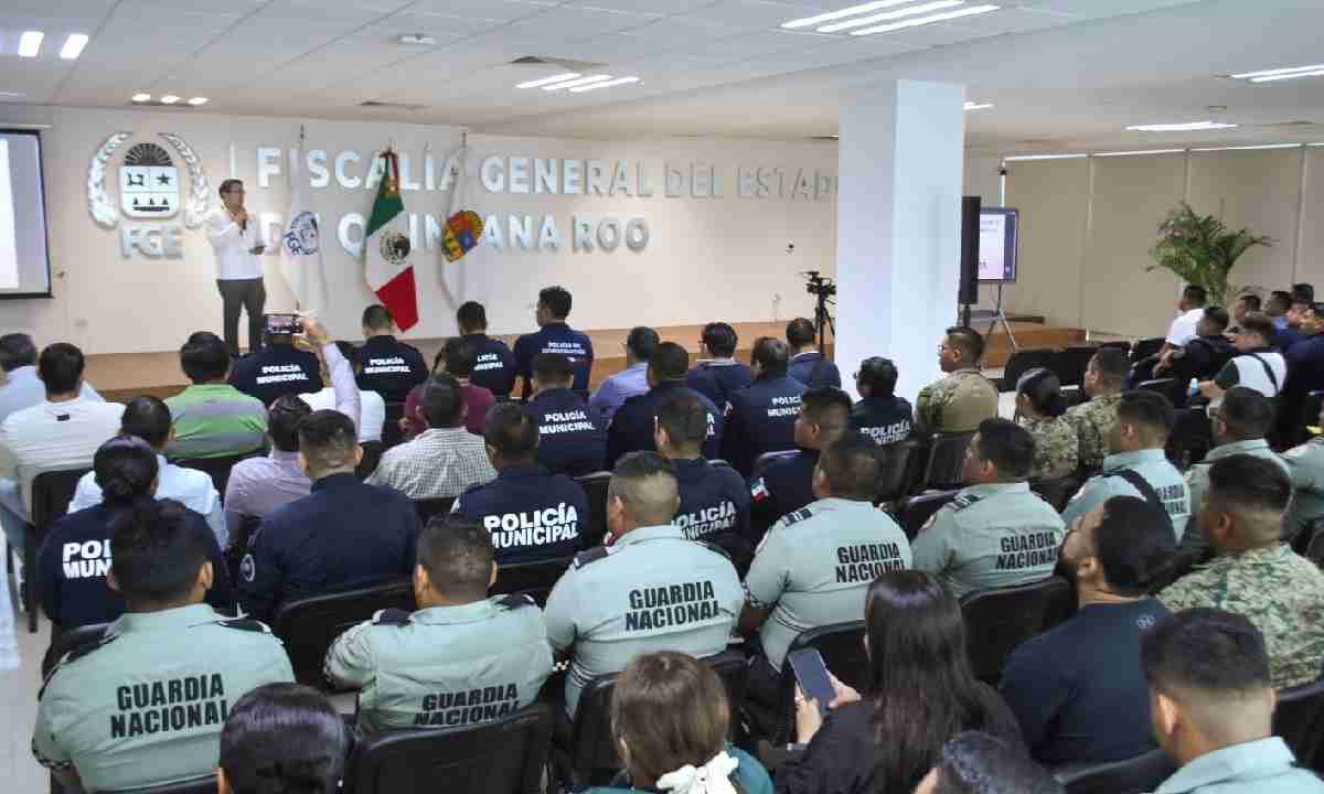 Dan curso contra robo de vehículos.
