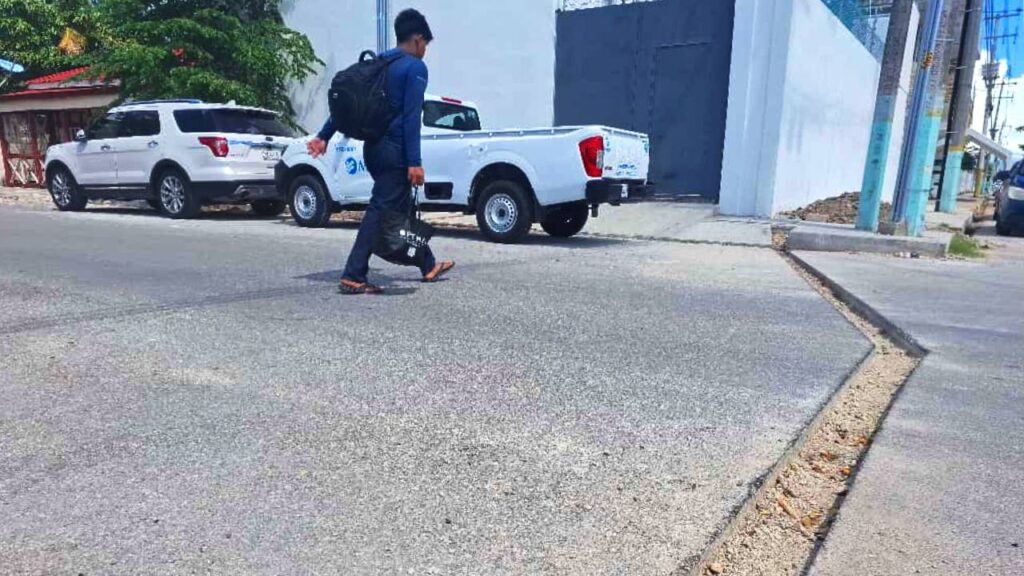 Daños a la infraestructura pública de Chetumal.