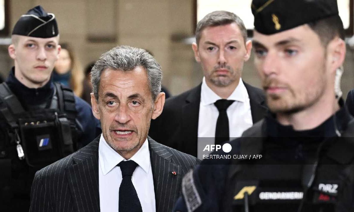 Nicolas Sarkozy, encarcelado.