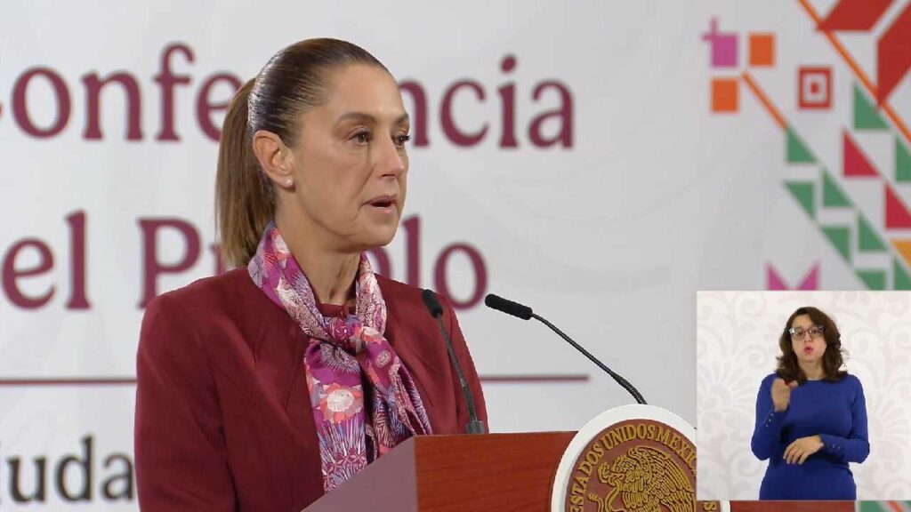La presidenta abordó el tema de Tulum.