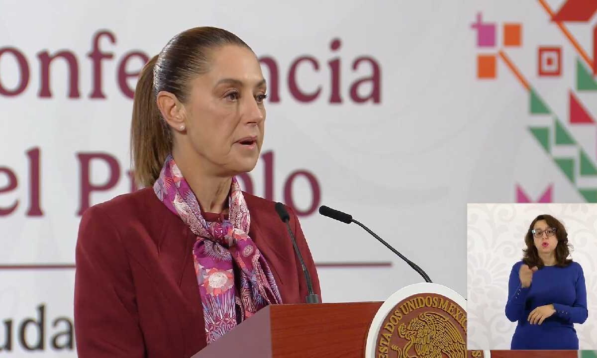 La presidenta abordó el tema de Tulum.