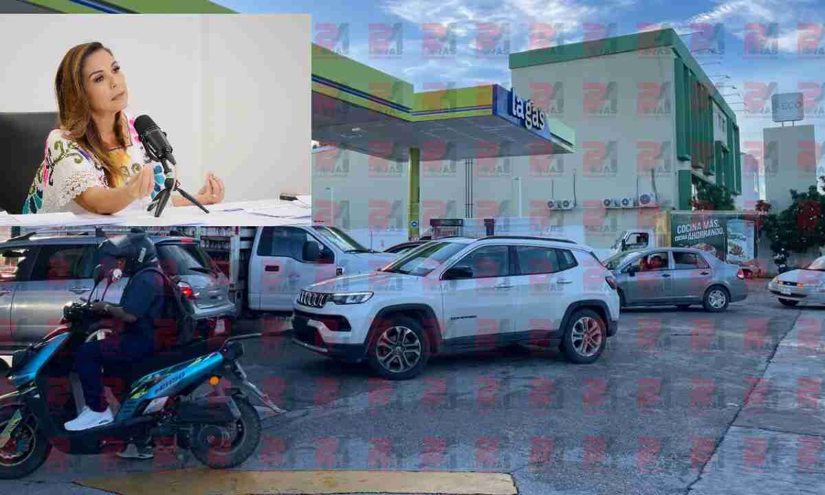 Garantizan abasto de gasolina.