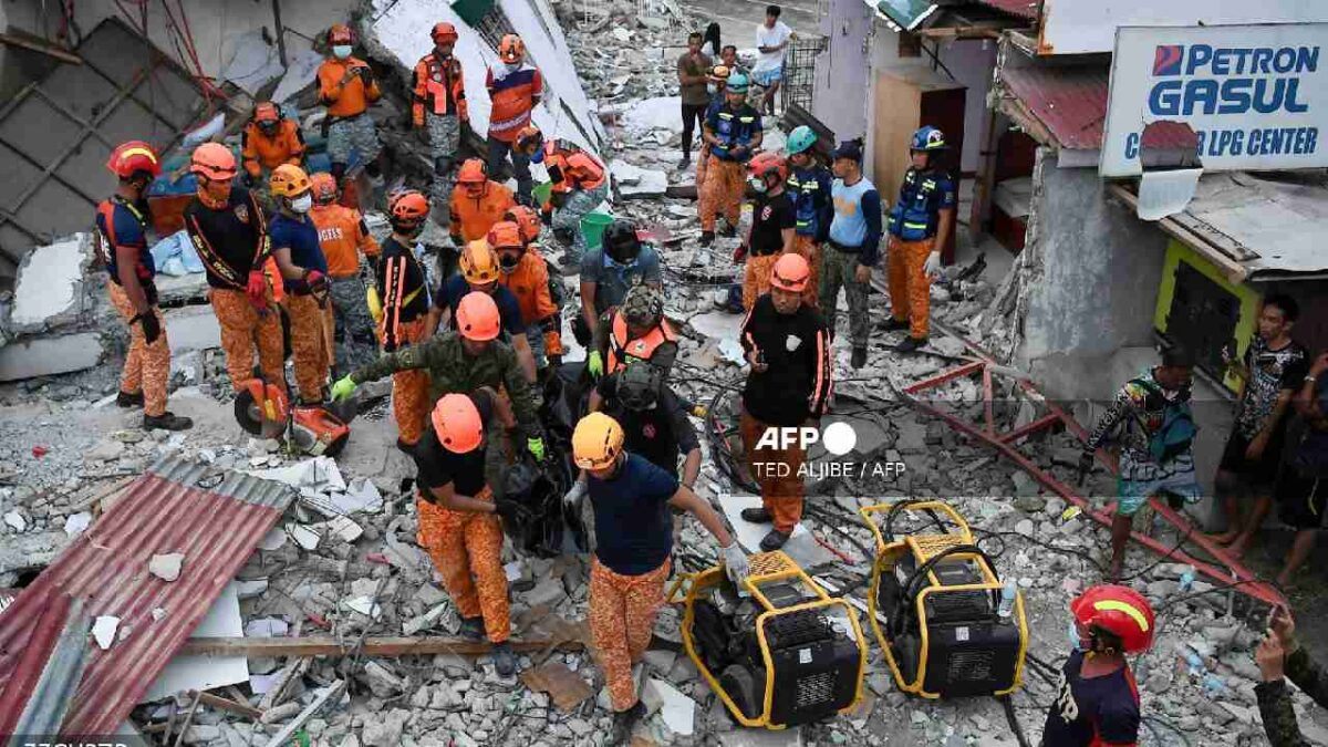 El terremoto se registró el martes.