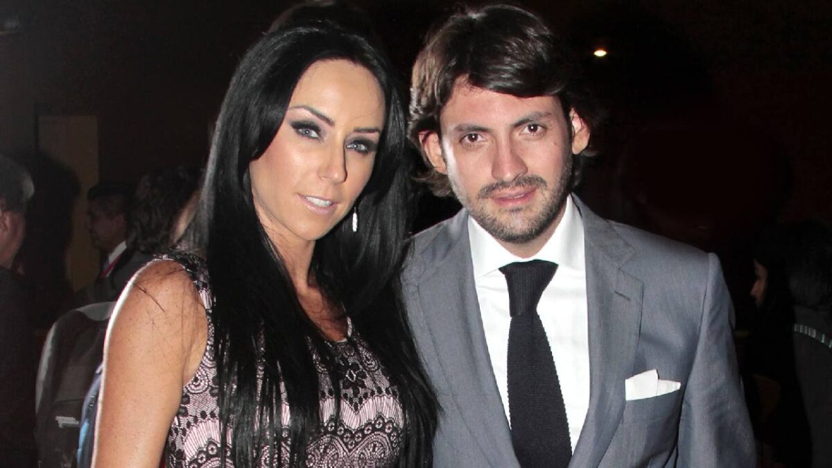 Víctor Álvarez Puga y su esposa, Inés Gómez Mont.