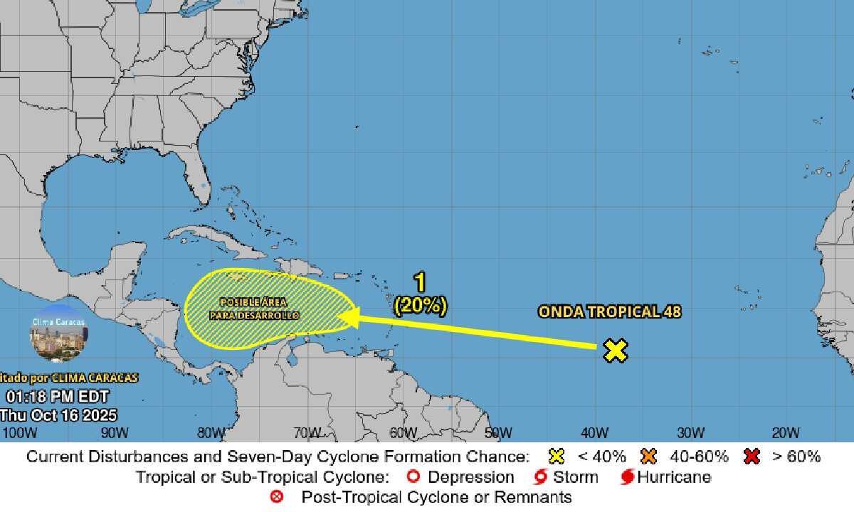 Alerta en el mar Caribe.