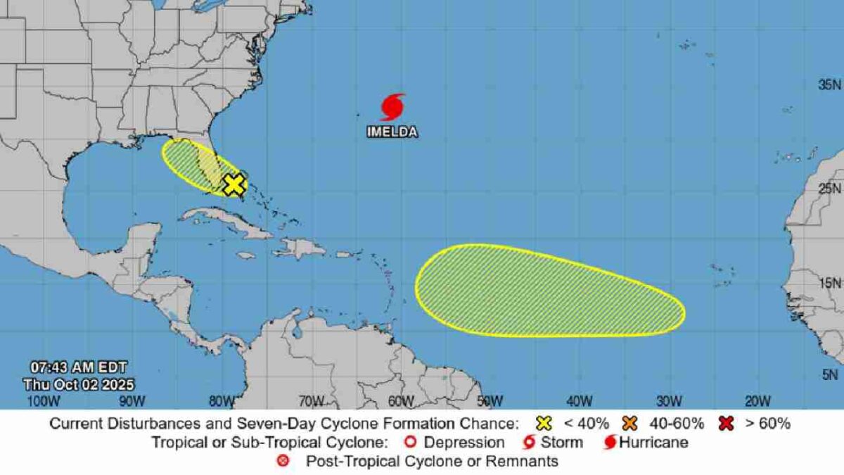 Vigilan zona de baja presión.