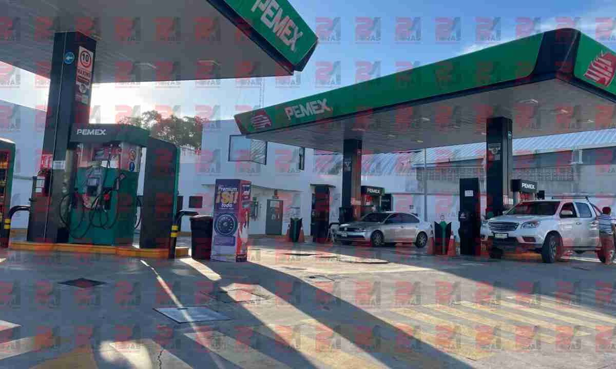 Fallas para abastecer gasolina.