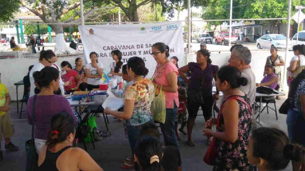 Recorridos de las caravanas de salud.