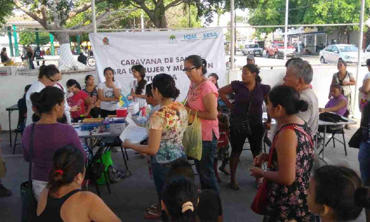 Recorridos de las caravanas de salud.